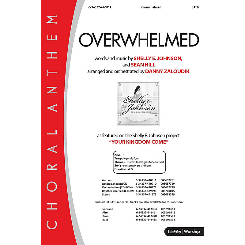 Overwhelmed - Rhythm Charts CD-ROM