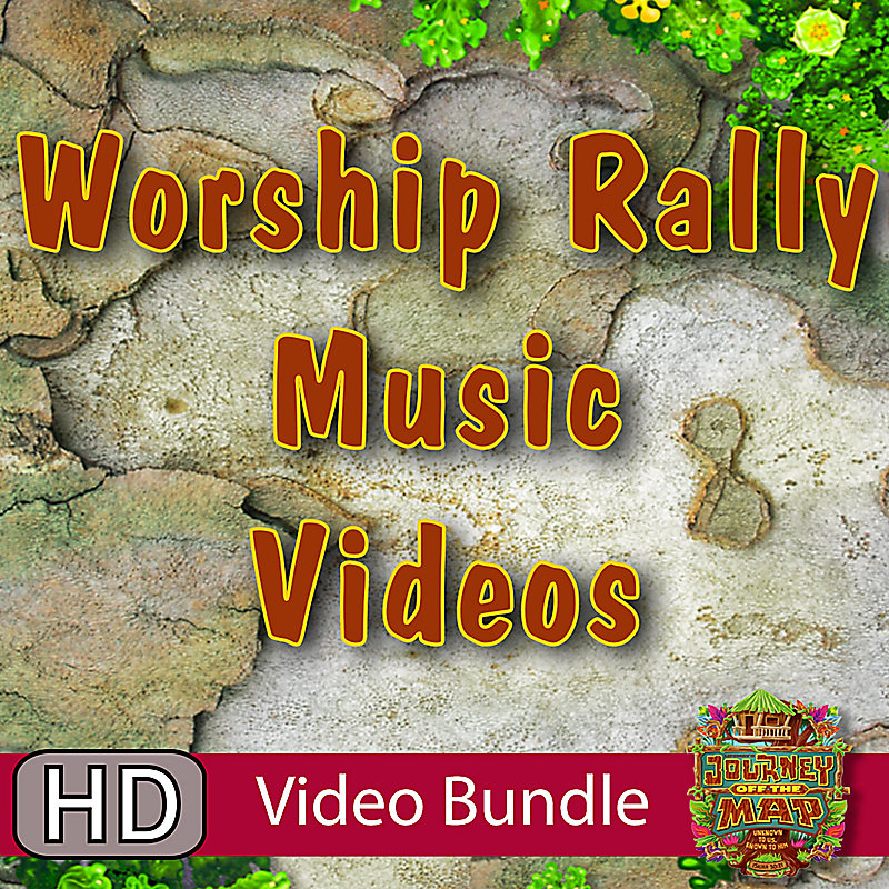 VBS 2015 - Journey Off The Map - Worship Rally Bundle