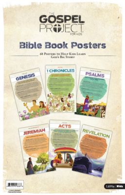 The Gospel Project for Kids: Books of the Bible Posters - Digital