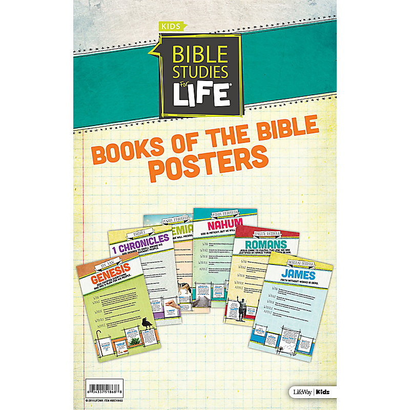 Bible Studies for Life: Kids Books of the Bible Posters