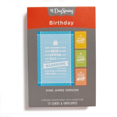 Boxed Cards: Birthday Lettering Design - LifeWay