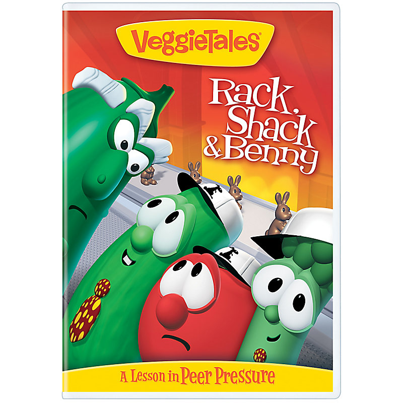 VeggieTales: Rack, Shack and Benny Repackage DVD.