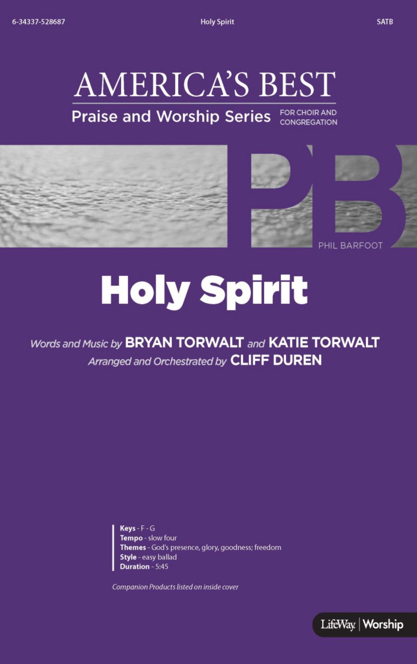 Holy Spirit - Downloadable Orchestration | Lifeway