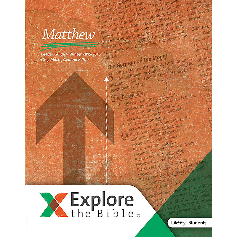 Explore the Bible: Student Leader Guide - HCSB - Winter 2016