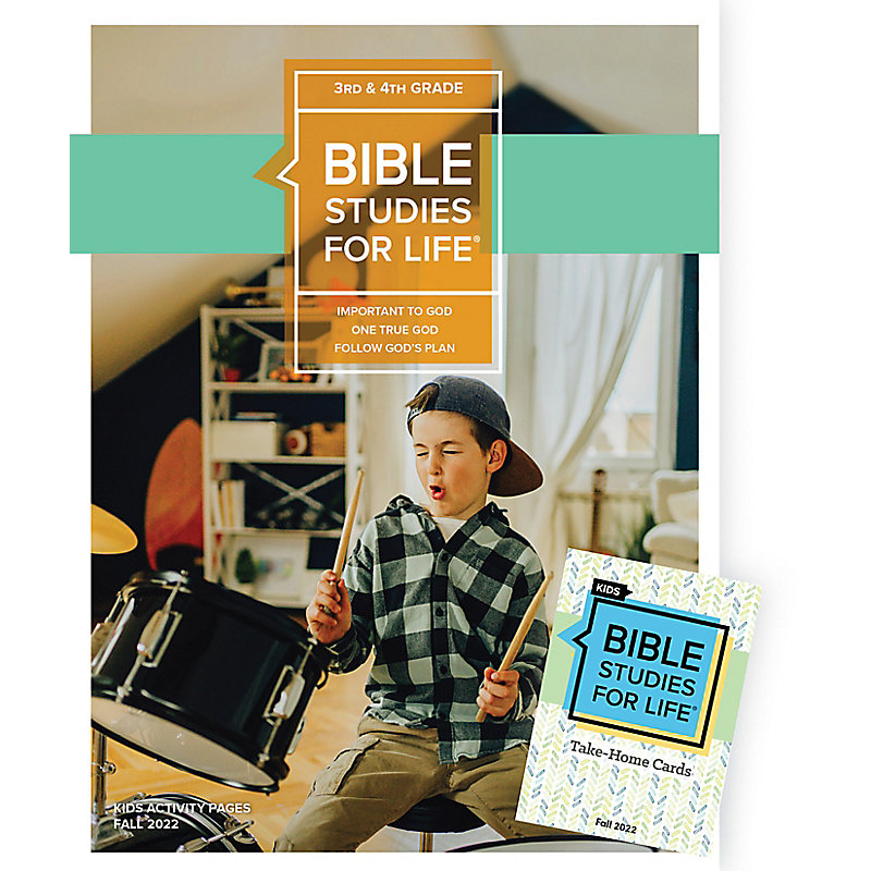 Bible Studies For Life: Kids Grades 3-4 Combo Pack Fall 2022