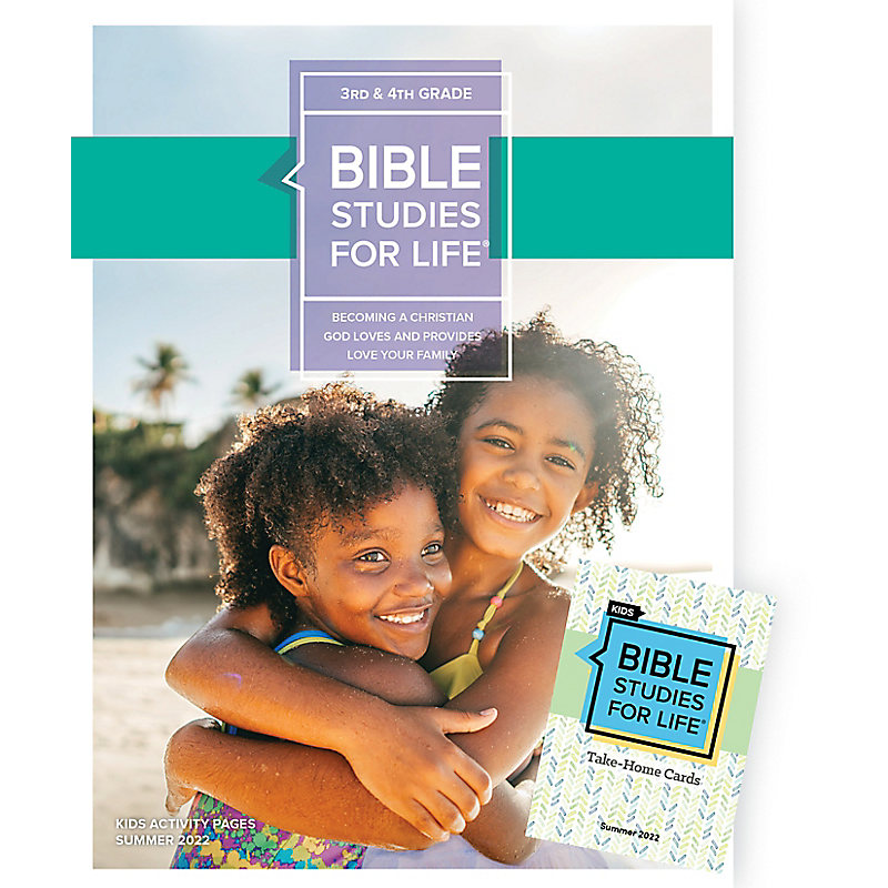 Bible Studies For Life: Kids Grades 3-4 Combo Pack Summer 2022
