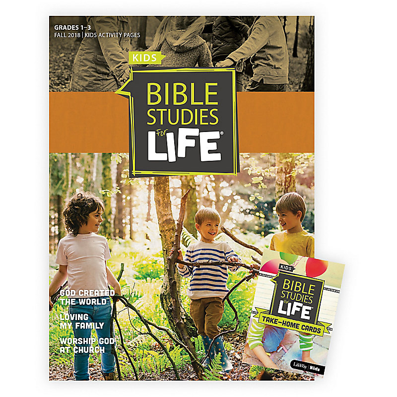 Bible Studies for Life: Kids Grades 1-3 Combo Pack Fall 2018