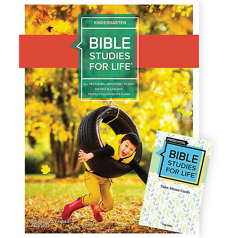 Bible Studies For Life: Kindergarten Combo Pack Fall 2022