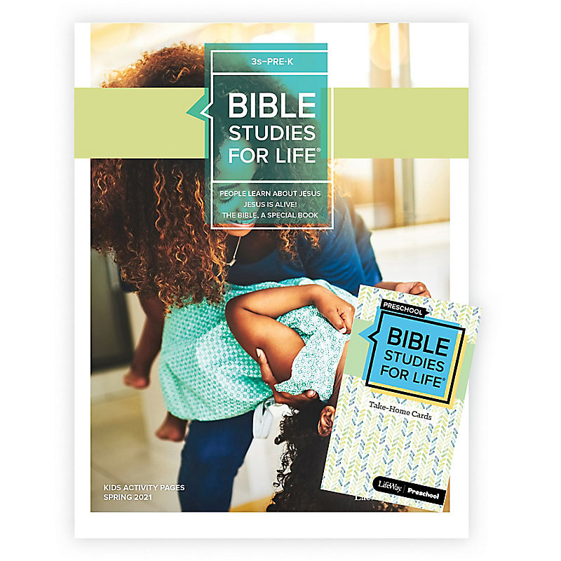 Bible Studies for Life: 3s–Pre-K Combo Pack Spring 2021