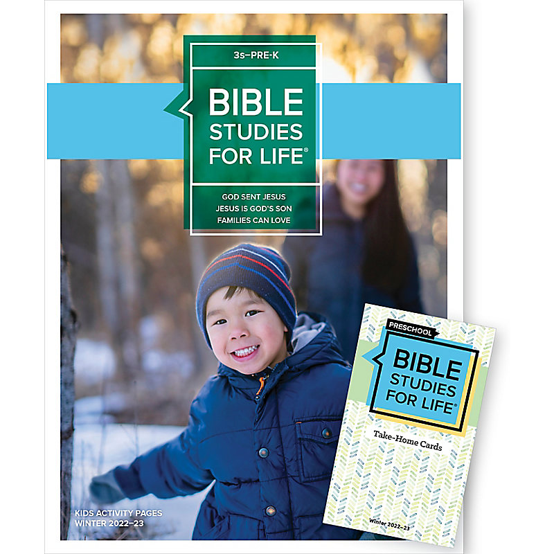 Bible Studies For Life: 3s–Pre-K Combo Pack Winter 2023