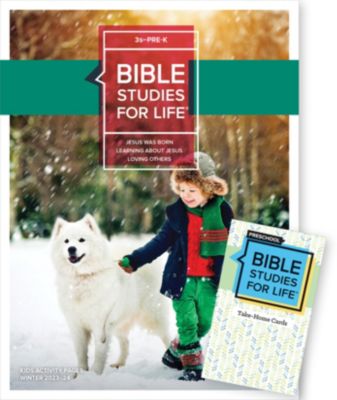 Bible Studies for Life 3sPreK Combo Pack Winter 2024 Lifeway