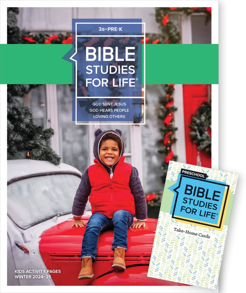 Bible Studies For Life: 3s–Pre-K Combo Pack Winter 2025 | Lifeway