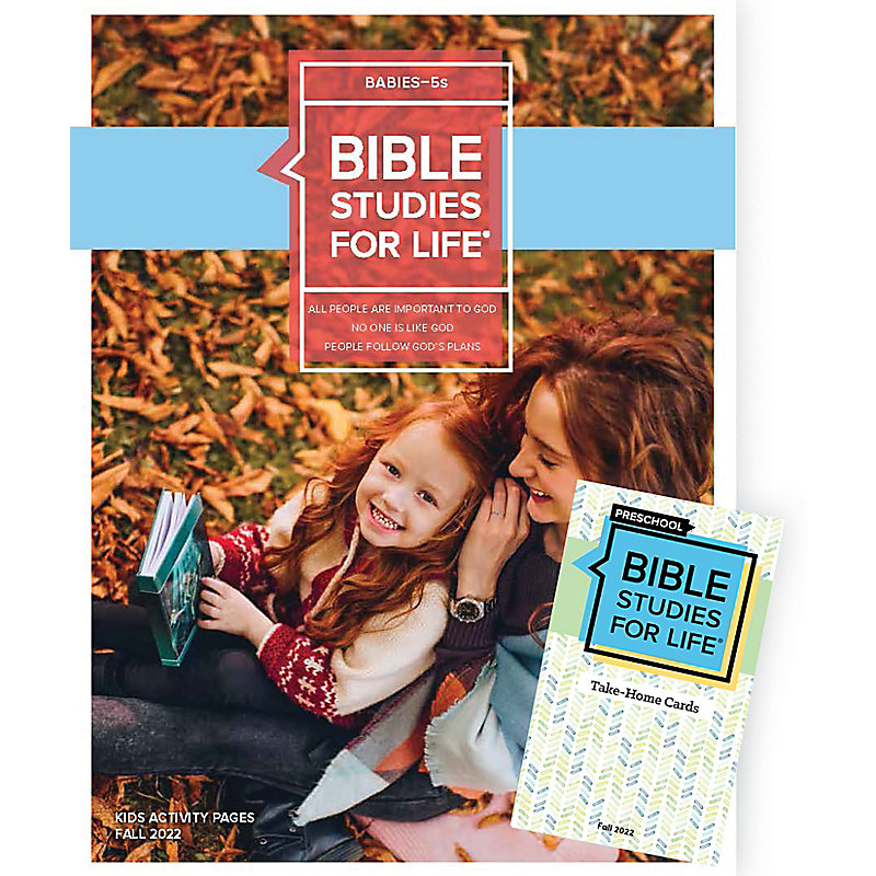 Bible Studies For Life: Babies-5s Combo Pack Fall 2022