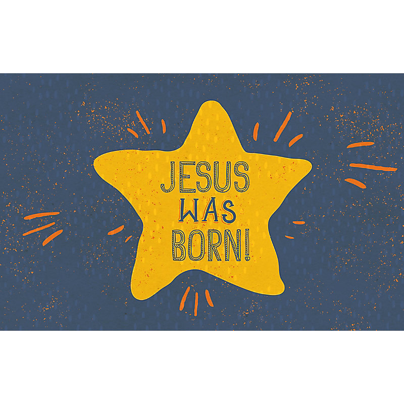 Bible Studies For Life: Kids: Jesus Was Born! Postcards Pkg. 25