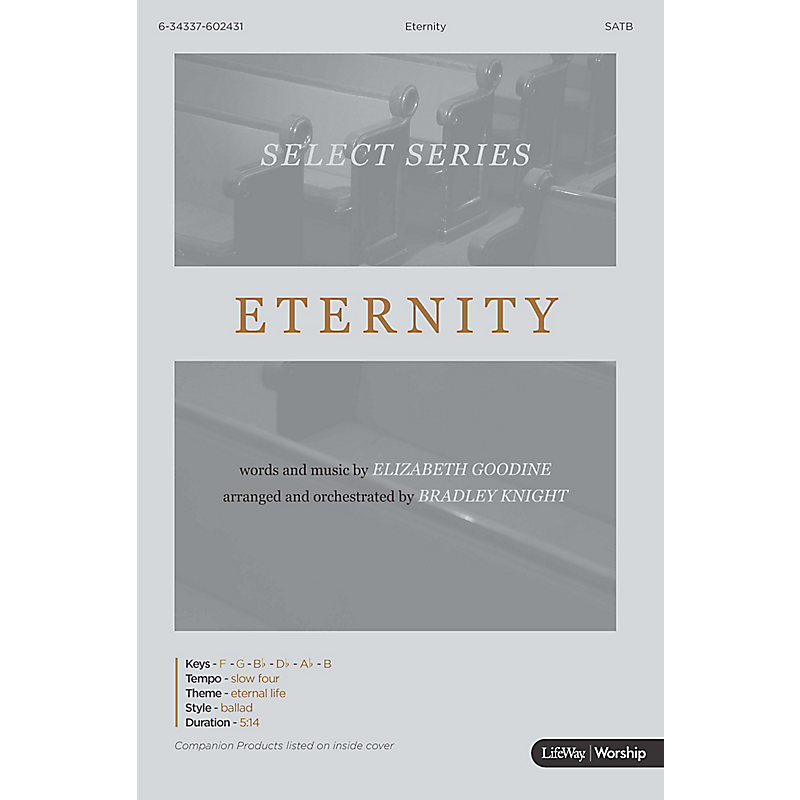 Eternity - Downloadable Tenor Rehearsal Track