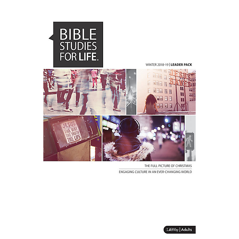 Bible Studies for Life: Adult Leader Pack - Winter 2019 - Use with any Leader Guide or the Daily Discipleship Guide