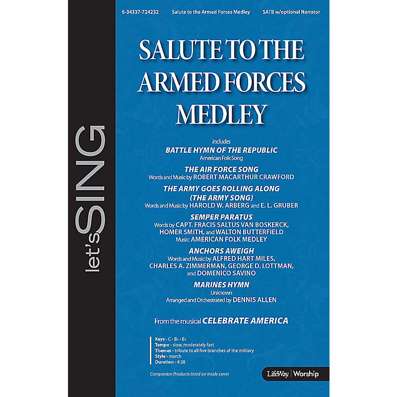 Salute to the Armed Forces Medley - Orchestration CD-ROM