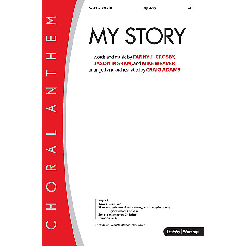 My Story - Downloadable Lyric File