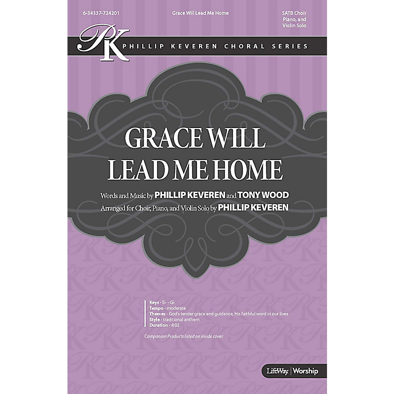 Grace Will Lead Me Home - Downloadable Lyric File