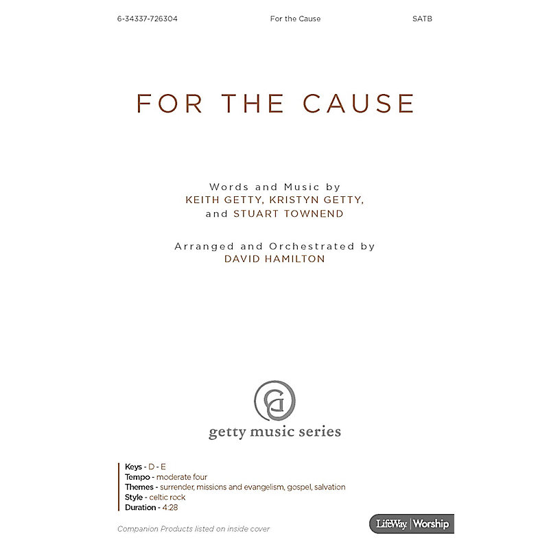 For the Cause - Orchestration CD-ROM
