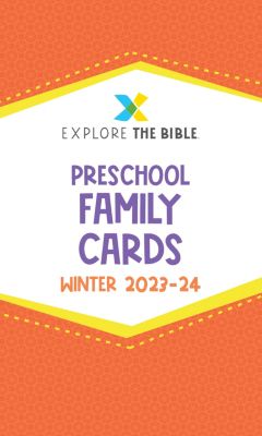 Explore the Bible Preschool Family Cards Winter 2024 Lifeway