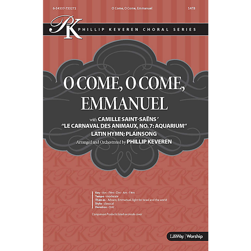 O Come, O Come, Emmanuel - Anthem Accompaniment CD