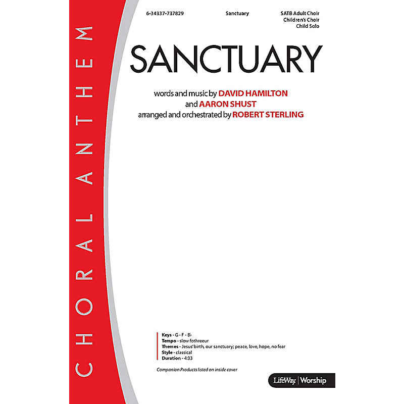 Sanctuary - Downloadable Split-Track Accompaniment Track