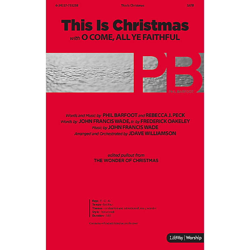 This Is Christmas with O Come, All Ye Faithful - Downloadable Orchestration