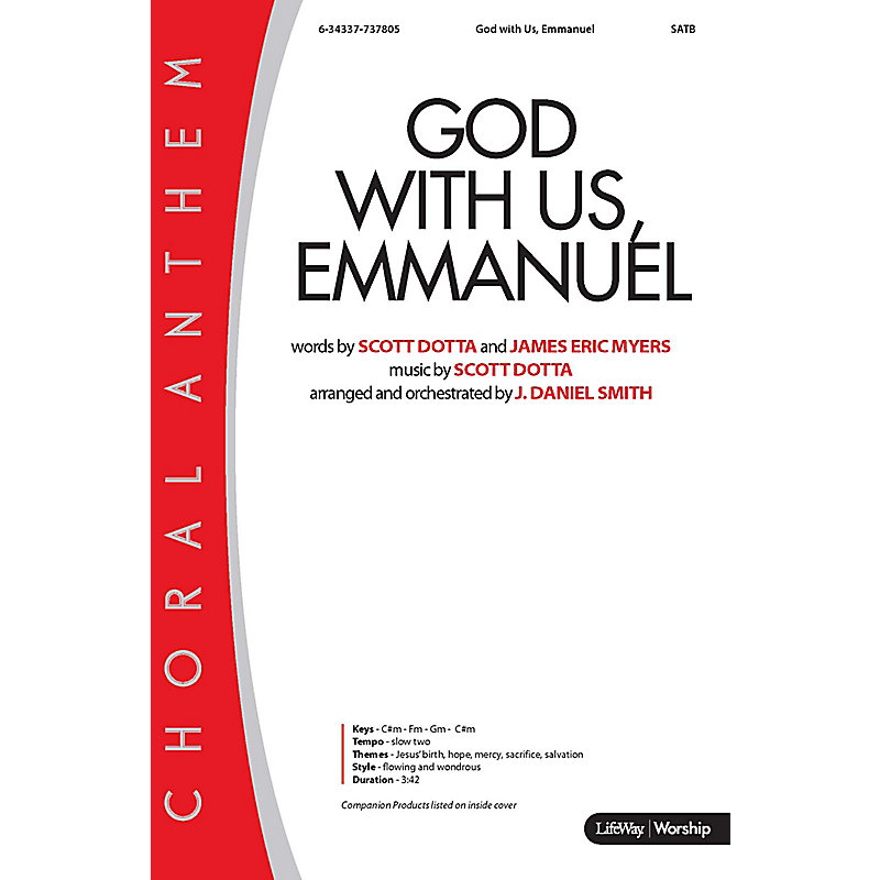 God with Us, Emmanuel - Downloadable Lyric File