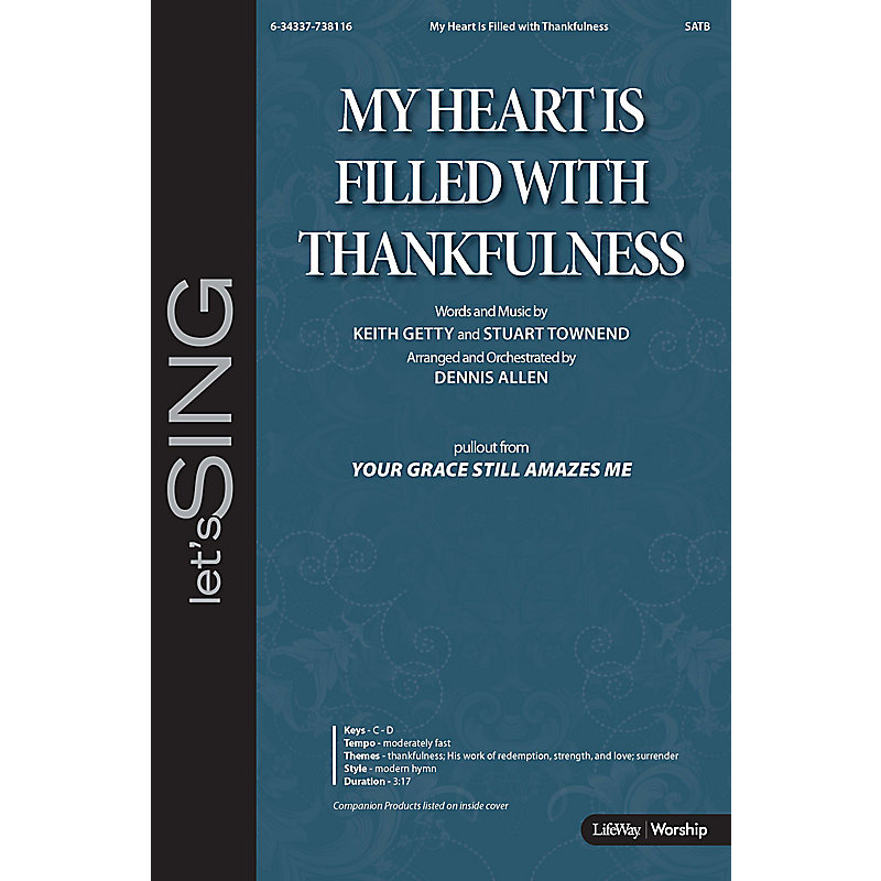 My Heart Is Filled with Thankfulness - Orchestration CD-ROM
