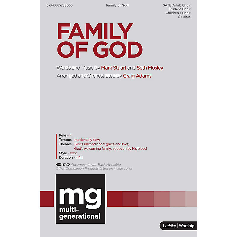Family of God - Downloadable Tenor Rehearsal Track
