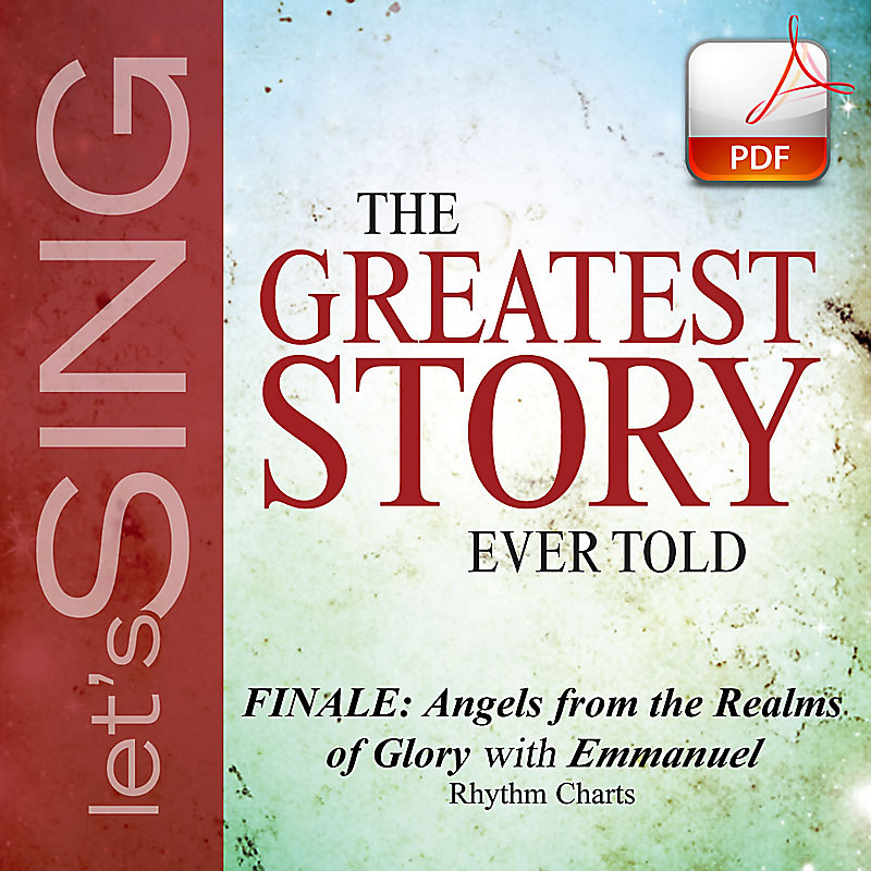 Finale: Angels from the Realms of Glory (Emmanuel) - Downloadable Rhythm Charts