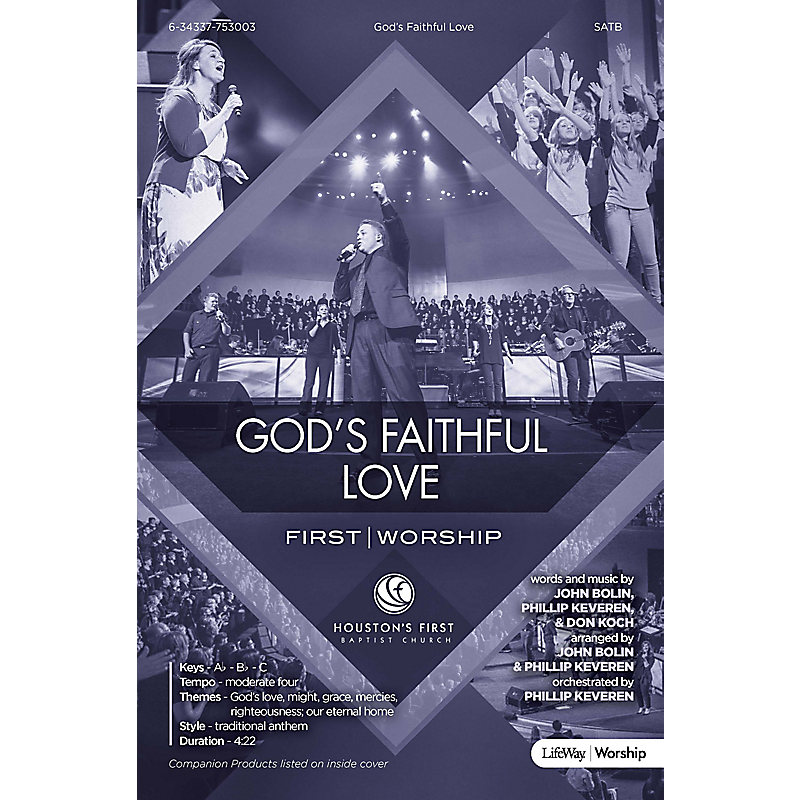 God's Faithful Love - Downloadable Orchestration