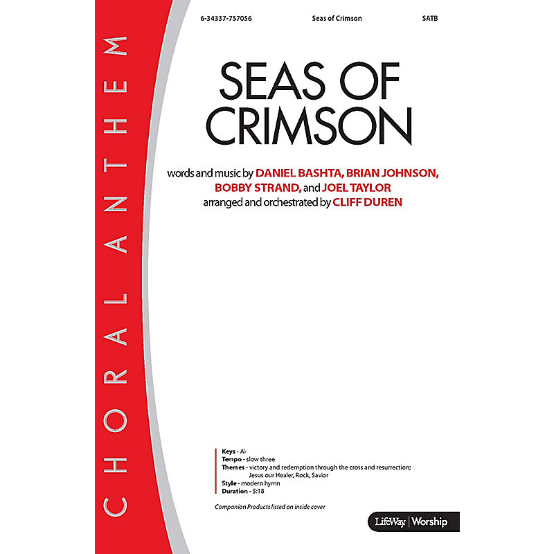 Seas of Crimson - Anthem Accompaniment CD