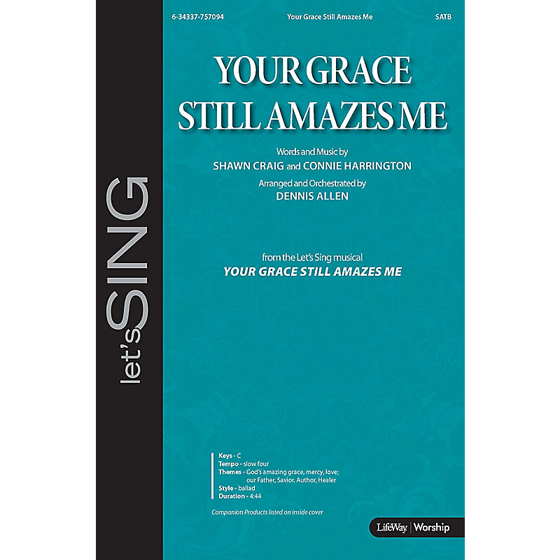 Your Grace Still Amazes Me - Anthem Accompaniment CD