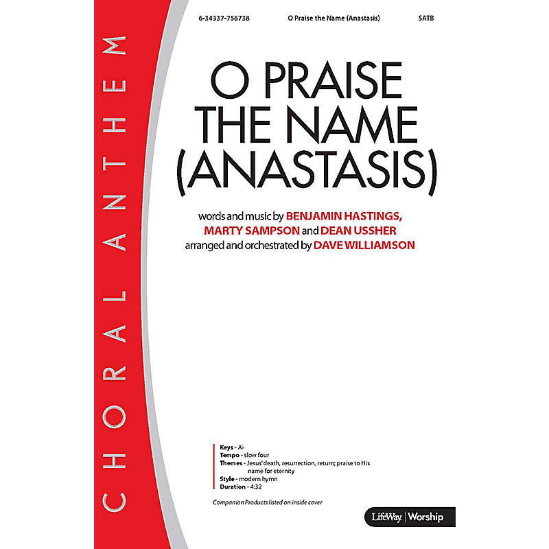 O Praise the Name (Anastasis) - Rhythm Charts CD-ROM