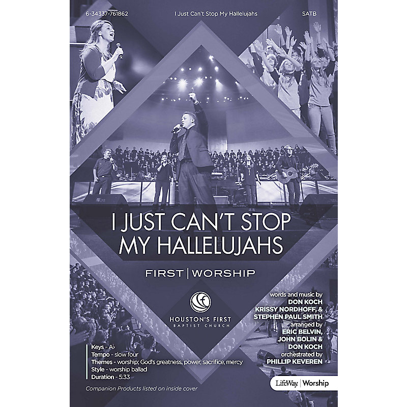 I Just Can't Stop My Hallelujahs - Orchestration CD-ROM