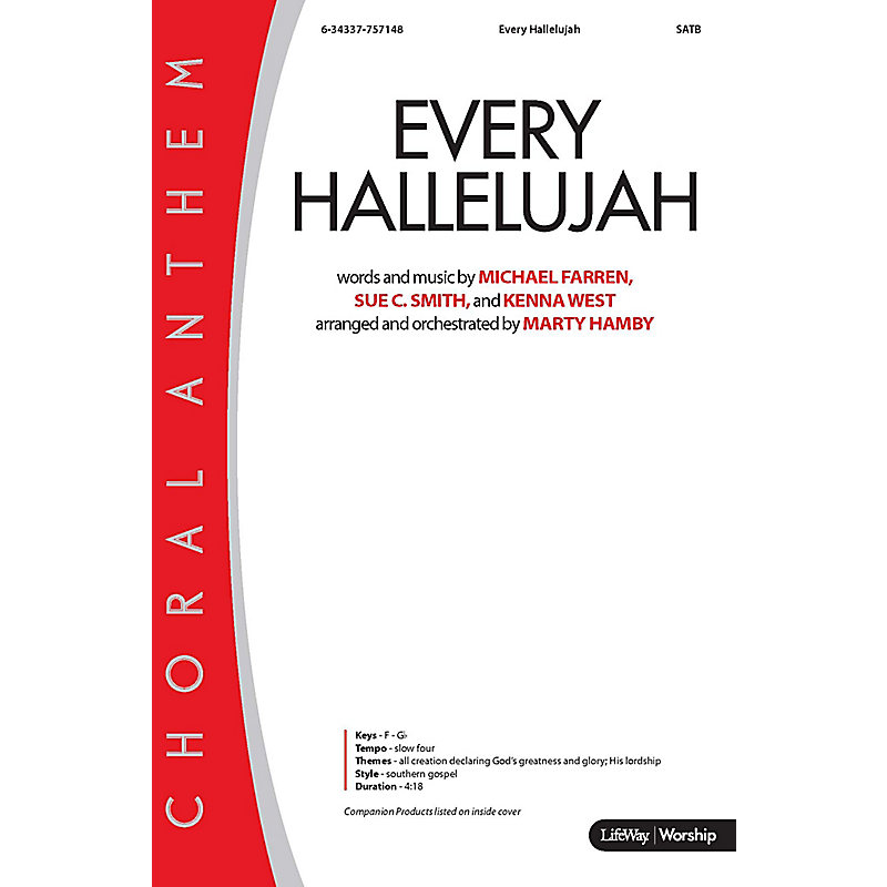 Every Hallelujah - Rhythm Charts CD-ROM