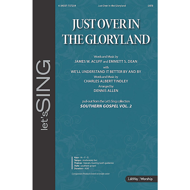 Just Over in the Gloryland - Rhythm Charts CD-ROM
