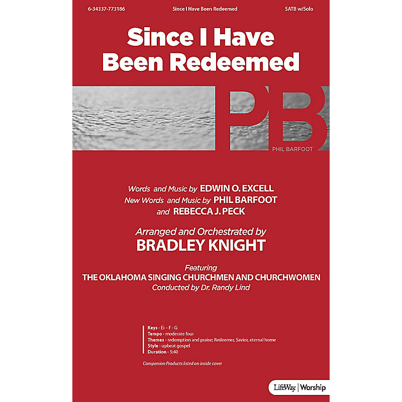 Since I Have Been Redeemed - Brass and Rhythm CD-ROM