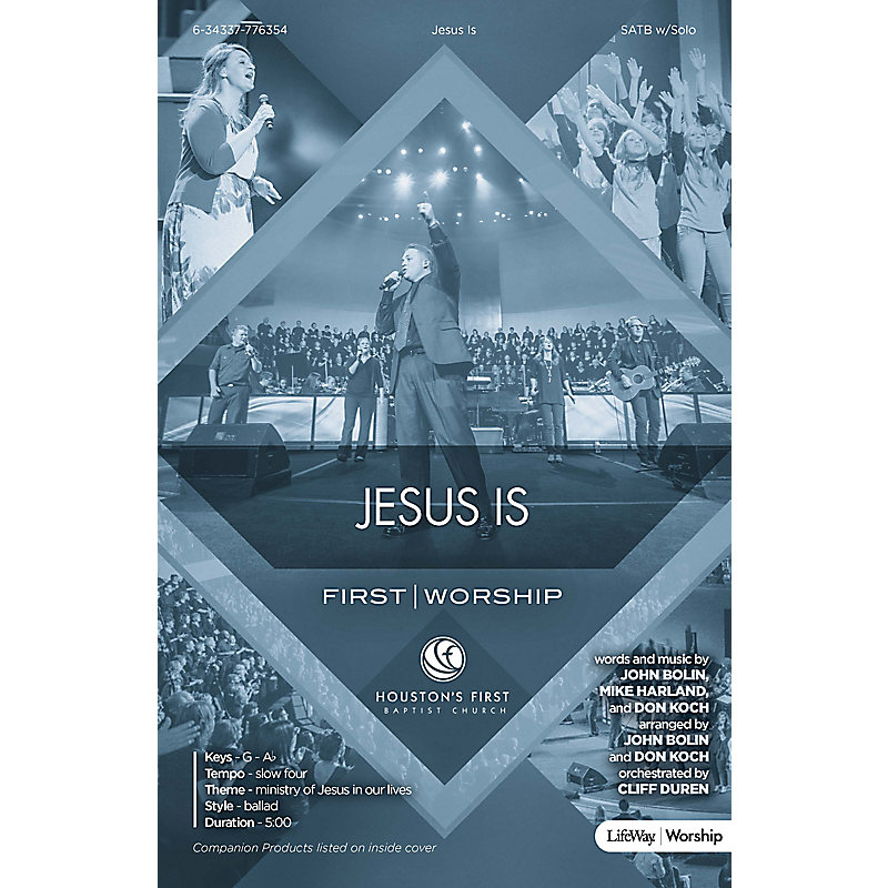 Jesus Is - Anthem Accompaniment CD