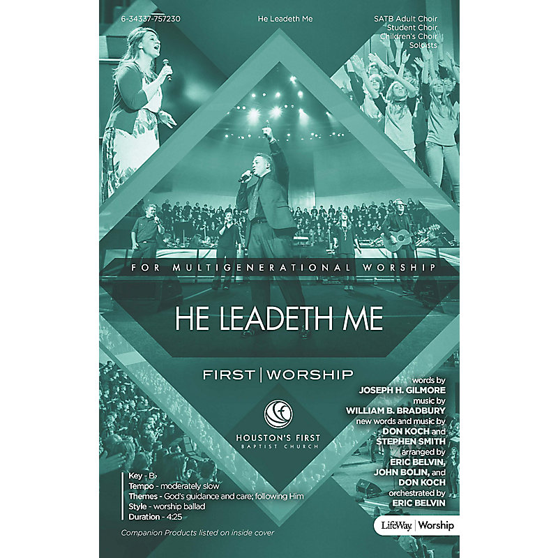 He Leadeth Me - Rhythm Charts CD-ROM