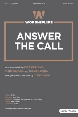 Answer the Call - Downloadable Split-Track Accompaniment Track