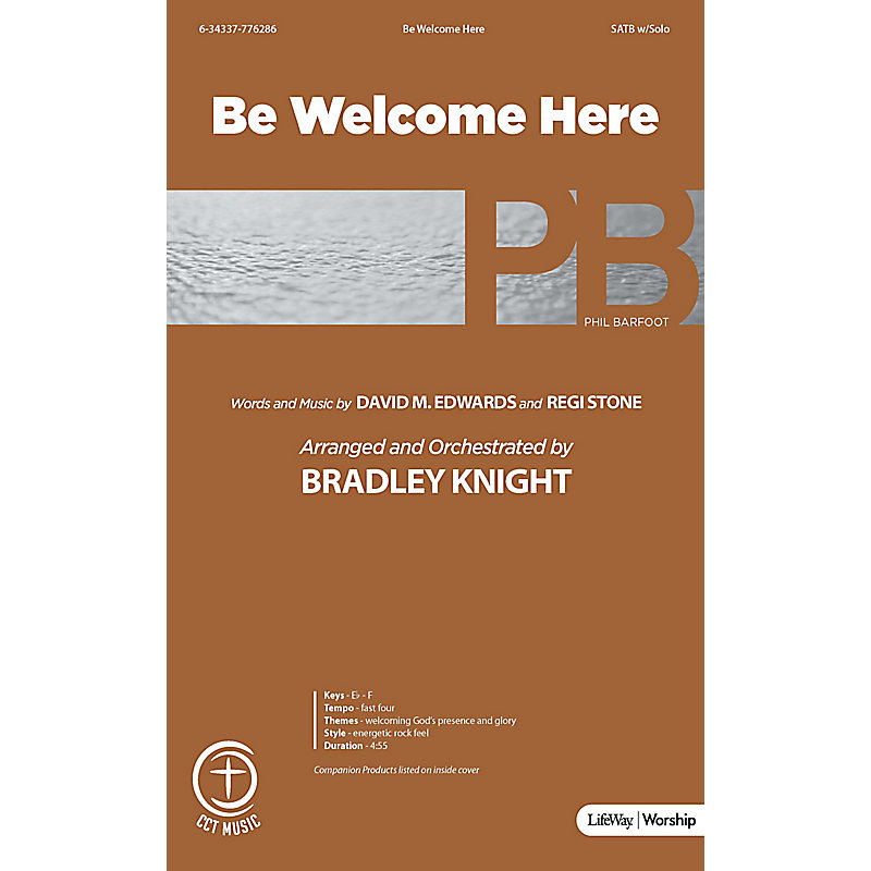 Be Welcome Here - Downloadable Lyric File