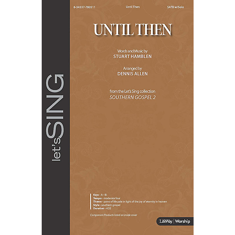 Until Then - Anthem Accompaniment CD