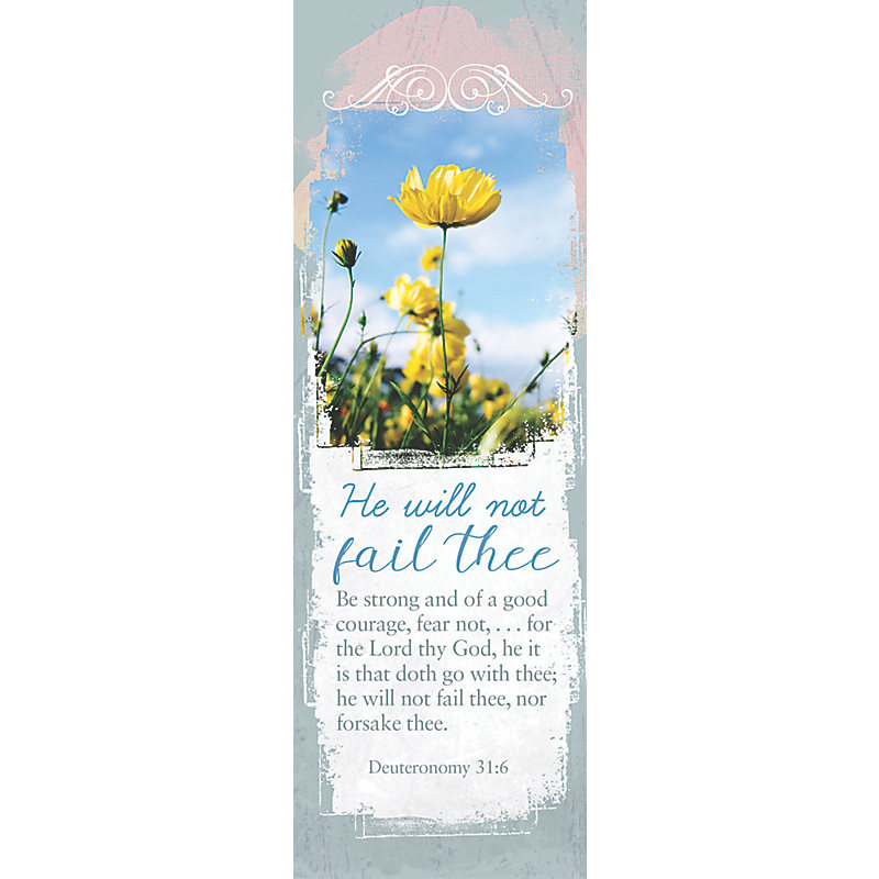 Be Strong Female - Bookmark (Pkg 25)  General Worship