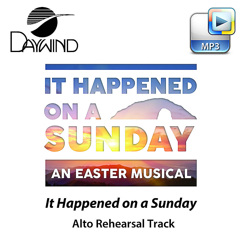 It Happened on a Sunday - Downloadable Alto Rehearsal Track