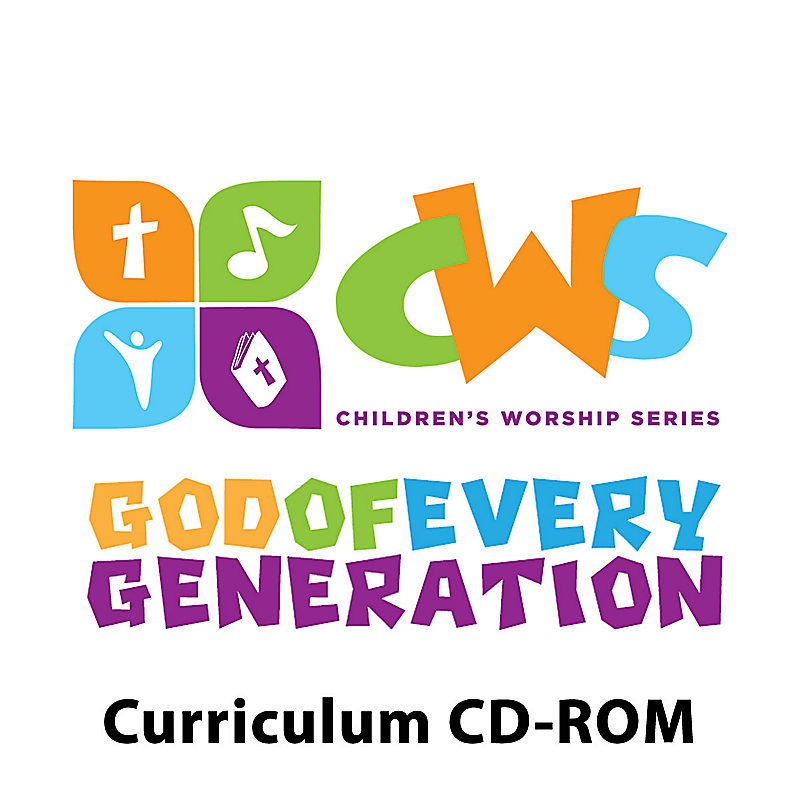 God of Every Generation - Curriculum CD-ROM
