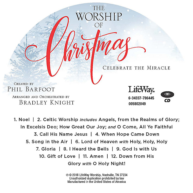 The Worship of Christmas - Orchestration CD-ROM