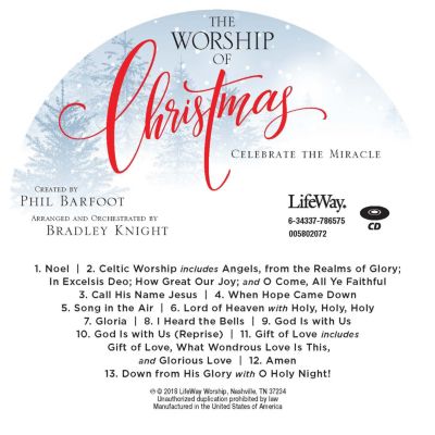 The Worship of Christmas Stem Tracks DVDROM Lifeway